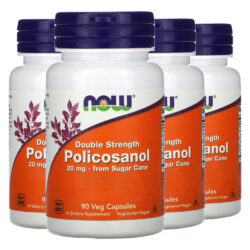 Policosanol 20mg Now Foods 90 Cápsulas Importado 4un