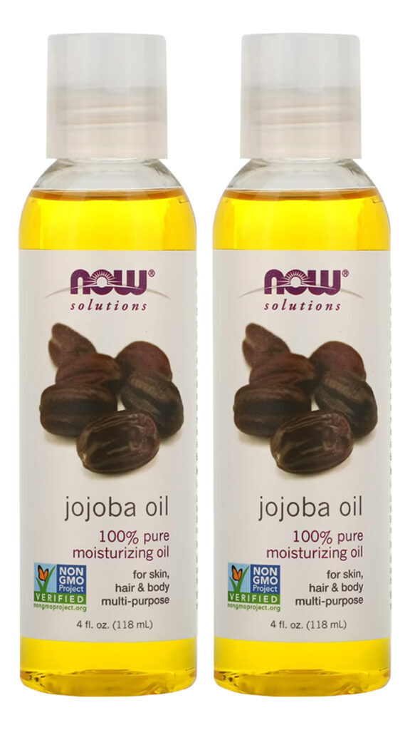 Óleo De Jojoba 118ml Now Foods Hidratante 100% Puro 2un