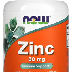 Zinco 50mg Now Foods 250 Tablets Sabor Sem Sabor