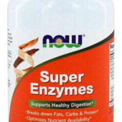 Super Enzimas Digestivas Now Foods 180 Cps Ultra Concentrado Sabor Se Sabor