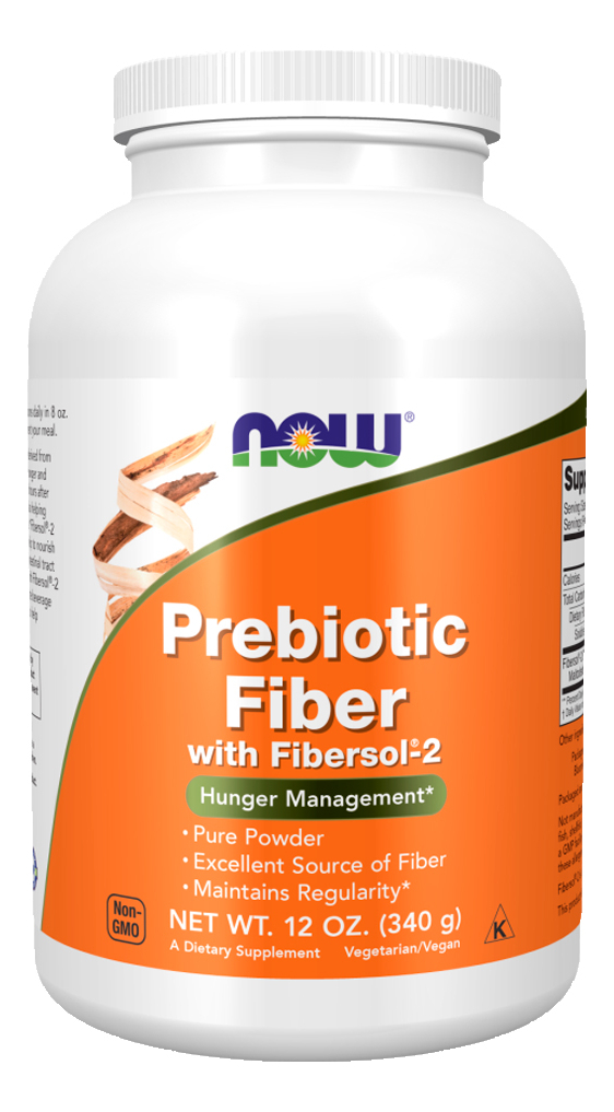 Fibra Prebiótica Fibersol-2 Pó Now Foods 340g Importado