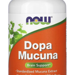 Dopa Mucuna Now Foods 90 Cápsulas Vegetarianas