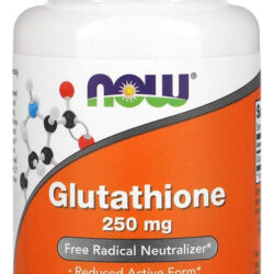 Glutathione Glutationa 250mg Now Foods 60capveg Eua/usa Sabor Sem Sabor