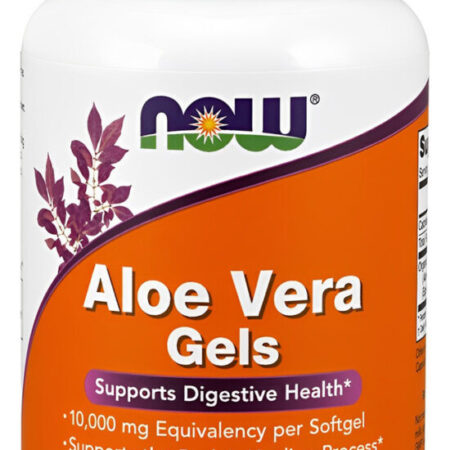 Aloe Vera 100mg Now Foods 250 Softgels Importado 3un - Imagem 5