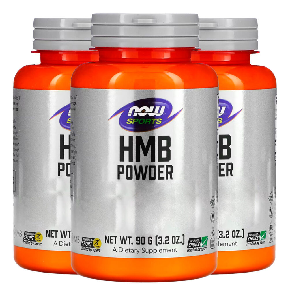 Hmb Em Pó Now Foods Sports 90 Gramas Produto Importado 3un