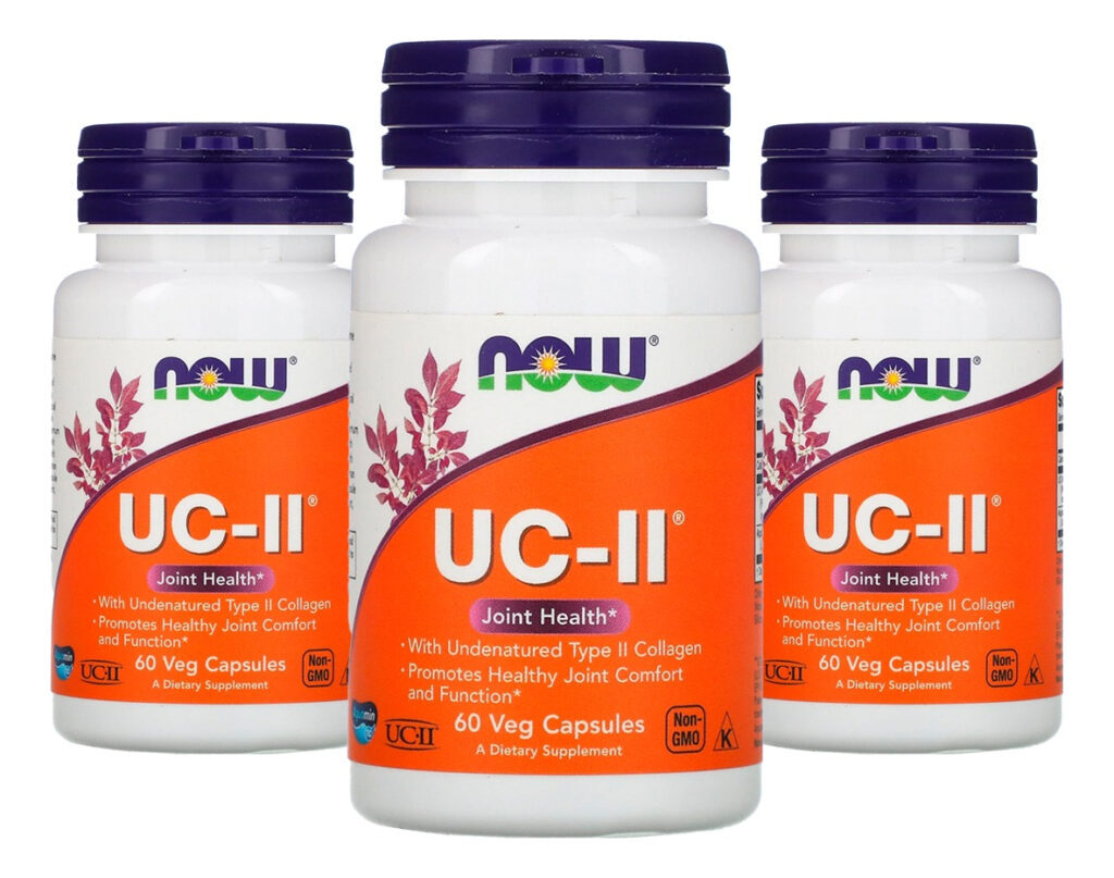 Colágeno Tipo 2 Uc-ii 40mg Now Foods 60 Veg Caps 3un