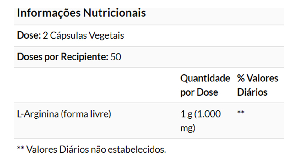 L-arginina 500mg Now Foods 100 Caps + Porta Cápsulas - Imagem 4