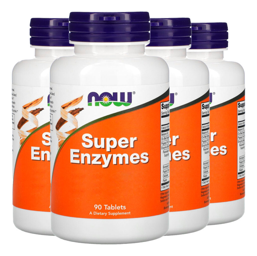 Enzimas Digestivas Now Foods 90 Tablets Importado 4un