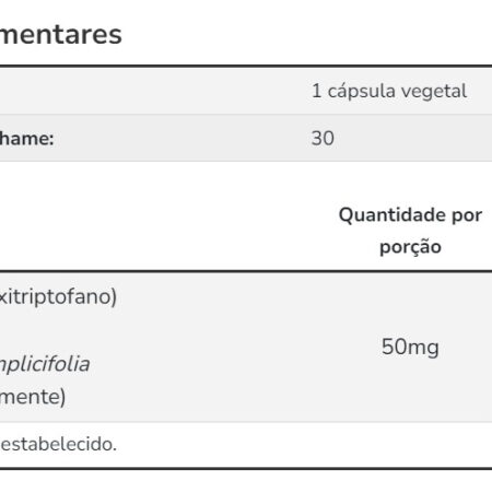 5-h-t-p 50mg 30 Cápsulas Importado 2un Now Foods - Imagem 5