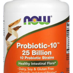 Probiótico10 25 Bilhões Ufc Now Foods 50veg Caps Sabor Sem Sabor