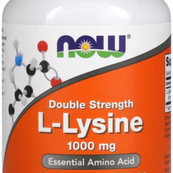 L-lysine Now L-lisina 100 Tabs Importado Contra Herpes