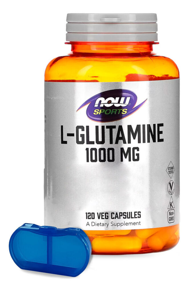 L-glutamina 1000mg Now Foods Sports 120 Caps