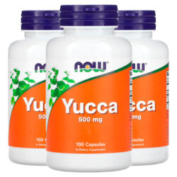 Yucca 500mg 100 Cápsulas Importado 3un Now Foods