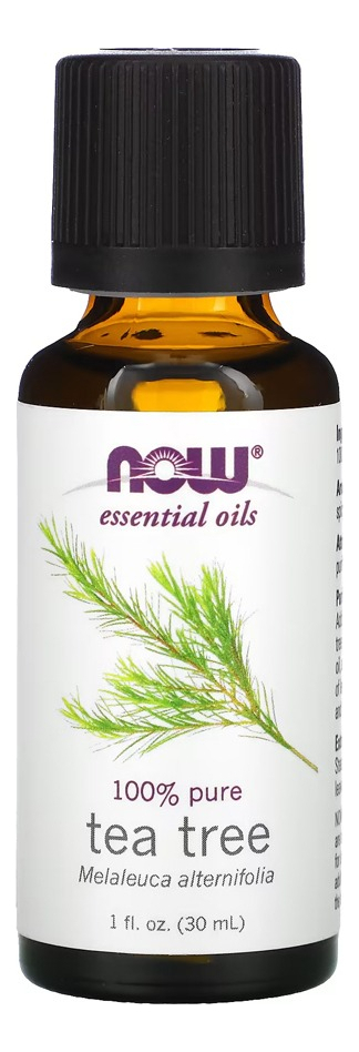 Óleo Essencial Melaleuca Tea Tree 30ml Nowfoods Puro Eua/usa