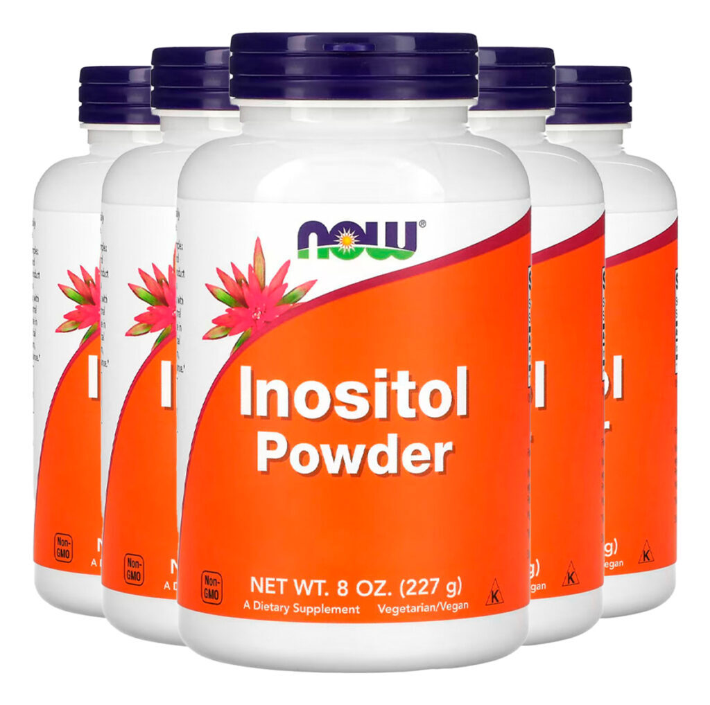 Pó De Inositol 227 Gramas Importado 5un Now Foods