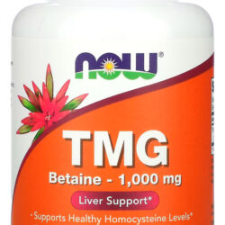 Suplemento Now Foods Tmg Sabor Sem Sabor X 100 Un
