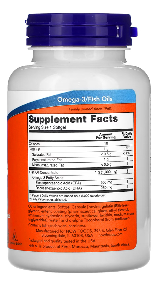 Ultra Ômega 3 Now Foods 90 Softgels No Brasil - Imagem 3