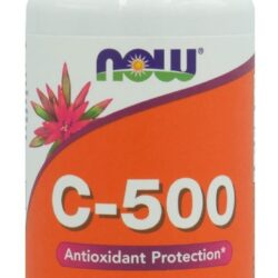 Vitamina C 500mg Com Rosa Mosqueta Now Foods 100tab
