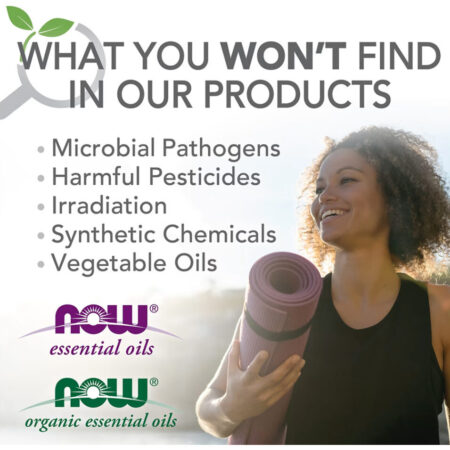 Now Foods Óleo De Alecrim 30ml 100% Puro + Porta Cápsulas - Imagem 4