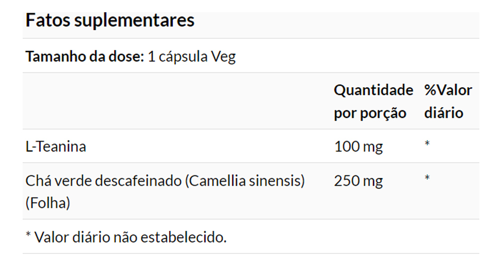 L-theanine Teanina 100mg 90 Veg Cáps Importado 2un Now Foods - Imagem 5