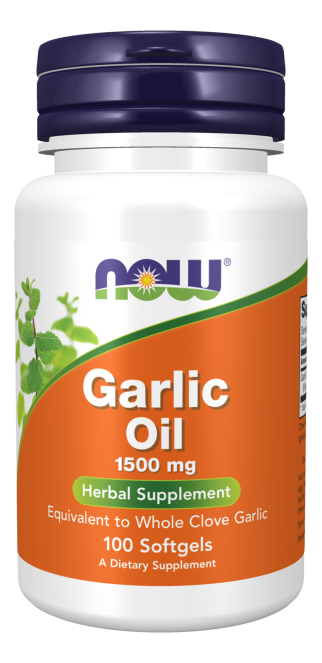 Óleo De Alho Now Foods 1.500 Mg, 100 Cápsulas Gelatinosas, Sabor Sem Sabor - Imagem 3