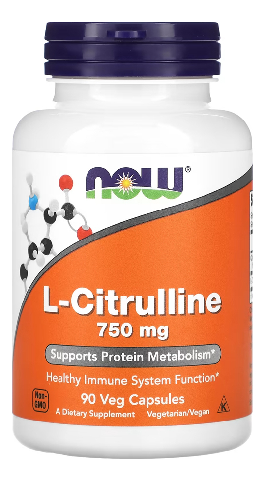L-citrulina 750mg 90 Veg Caps Importado