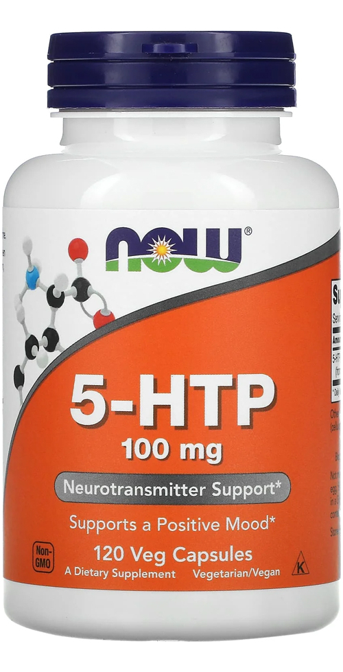 5-htp 100mg Now Foods 5-hidroxitriptofano 120veg Caps