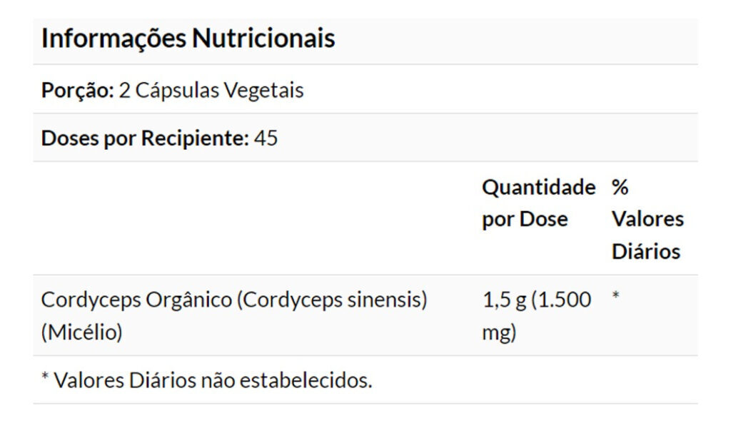 Cordyceps 750mg Now Foods 90 Caps + Porta Cápsulas - Imagem 4