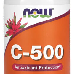 Vitamina C 500mg Com Rosa Mosqueta Now Foods 100tab