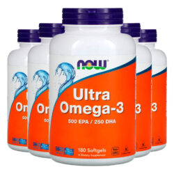Ultra Omega 3 500epa/250dha 180soft Importado 5un Now Foods