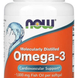 Ômega-3 Molecularmente Destilados Now Foods 30soft Eua/usa Sabor Sem Sabor