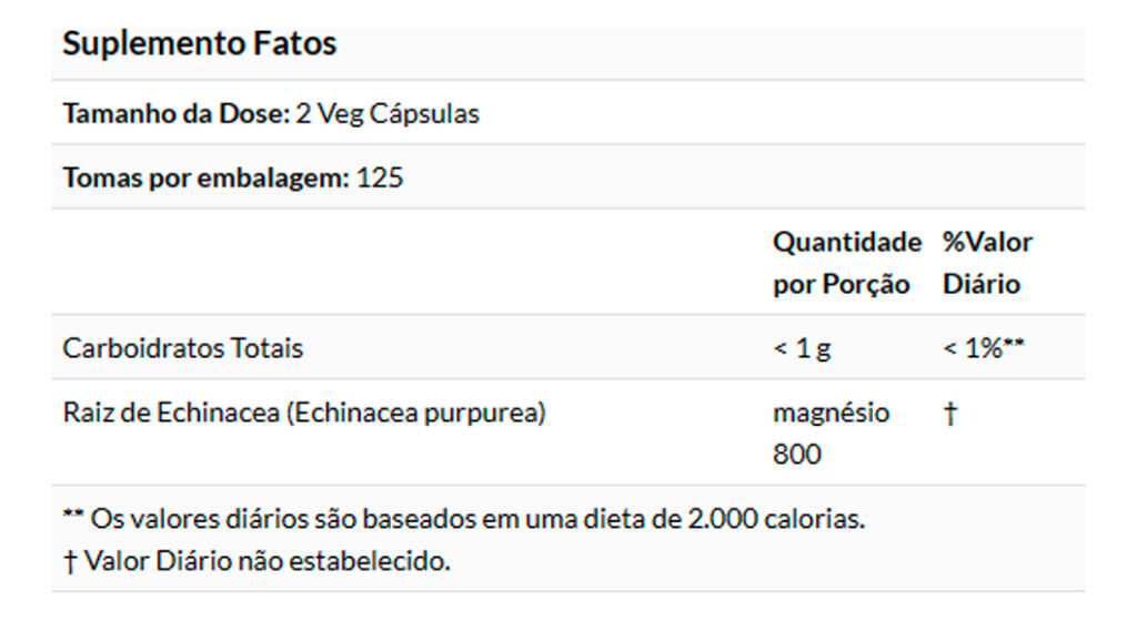 Equinácea 400mg 250 Cáps Importado 2un Now Foods - Imagem 5