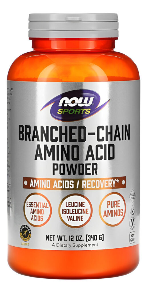 Pó Aminoácido Cadeia Ramificada Now Foods 340g Importado 3un - Imagem 5