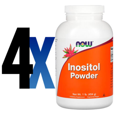 Pó De Inositol Now Foods Mio-inositol 454g Importado 4un - Imagem 2