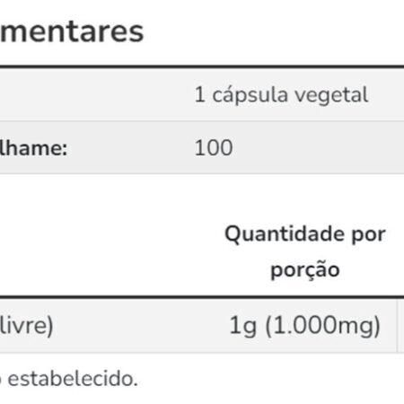 Taurina 1000mg Dupla Força Now Foods 100cáp + Porta Cápsulas - Imagem 4