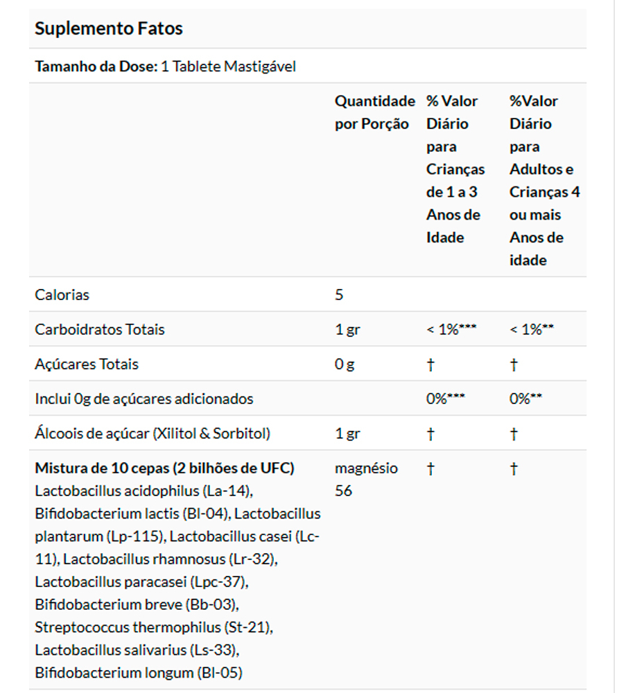 Berrydophilus Now Foods Kids 120 Past Sabor N/a - Imagem 3