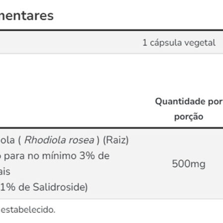 Extrato Rhodiola 500 Mg 120 Veg Cáps Importado 2un Now Foods - Imagem 5