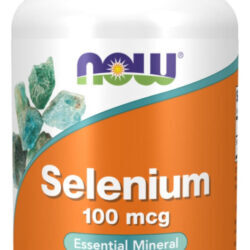 Selenium 100mcg 250 Tabletes Selênio - Now Foods Sem Sabor