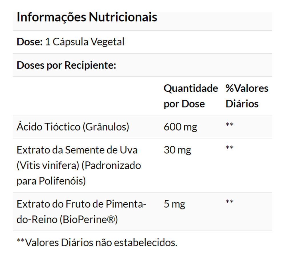 Ácido Alfa Lipóico 600mg Now Foods 120 Caps + Porta Cápsulas - Imagem 4