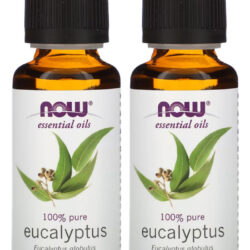 Óleo De Eucalipto 30ml Now Foods Essenciais 100% Puro 2un