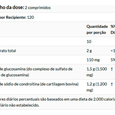 Glucosamina Condroitina Now Foods 240 Tablets Importado - Imagem 4