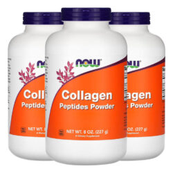 Peptídeos De Colágeno Em Pó Now Foods 227g Importado 3un