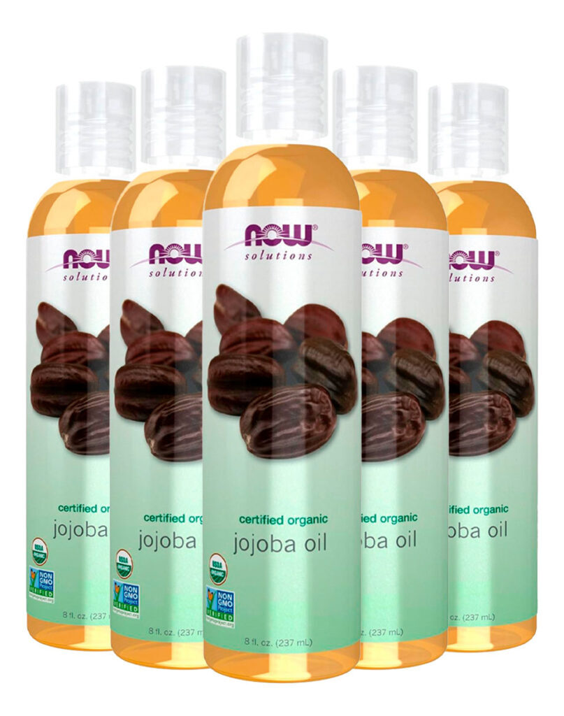 Óleo De Jojoba Now Foods 237 Ml Orgânico 5un