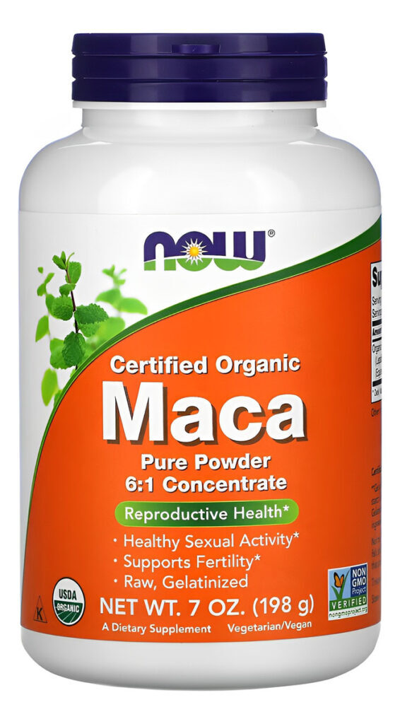 Maca Peruana Em Pó Now Foods 198g Orgânica Importado 3un - Imagem 5