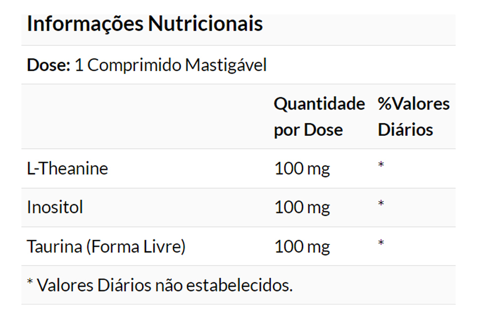 L-teanina 100mg Now Foods 90chbl Matigáveis + Porta Cápsulas - Imagem 4