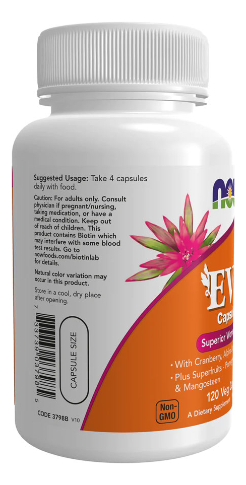 Múlti Vitaminas Eve Now Foods Mulheres 120cáps Importado - Imagem 3