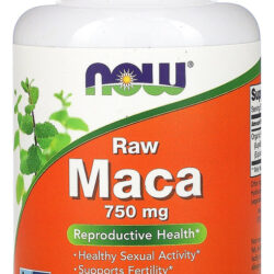 Now Foods Raw Maca Peruana 750mg 90 Veg Caps / No Brasil Sabor Sem Sabor