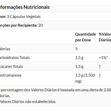 D-manose 500mg Now Foods 60 Cápsulas Sabor N/a - Imagem 3