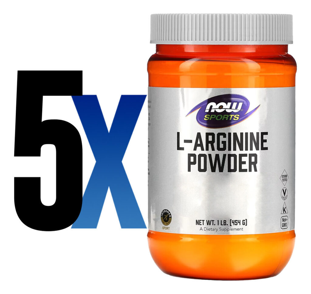 L-arginina Em Pó Now Foods Sports 454g Importado 5un - Imagem 2