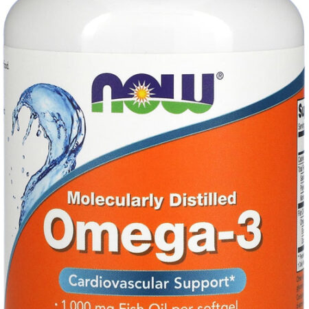 Ômega-3 Molecularmente Destilados Now Foods 100softgels 2un - Imagem 3
